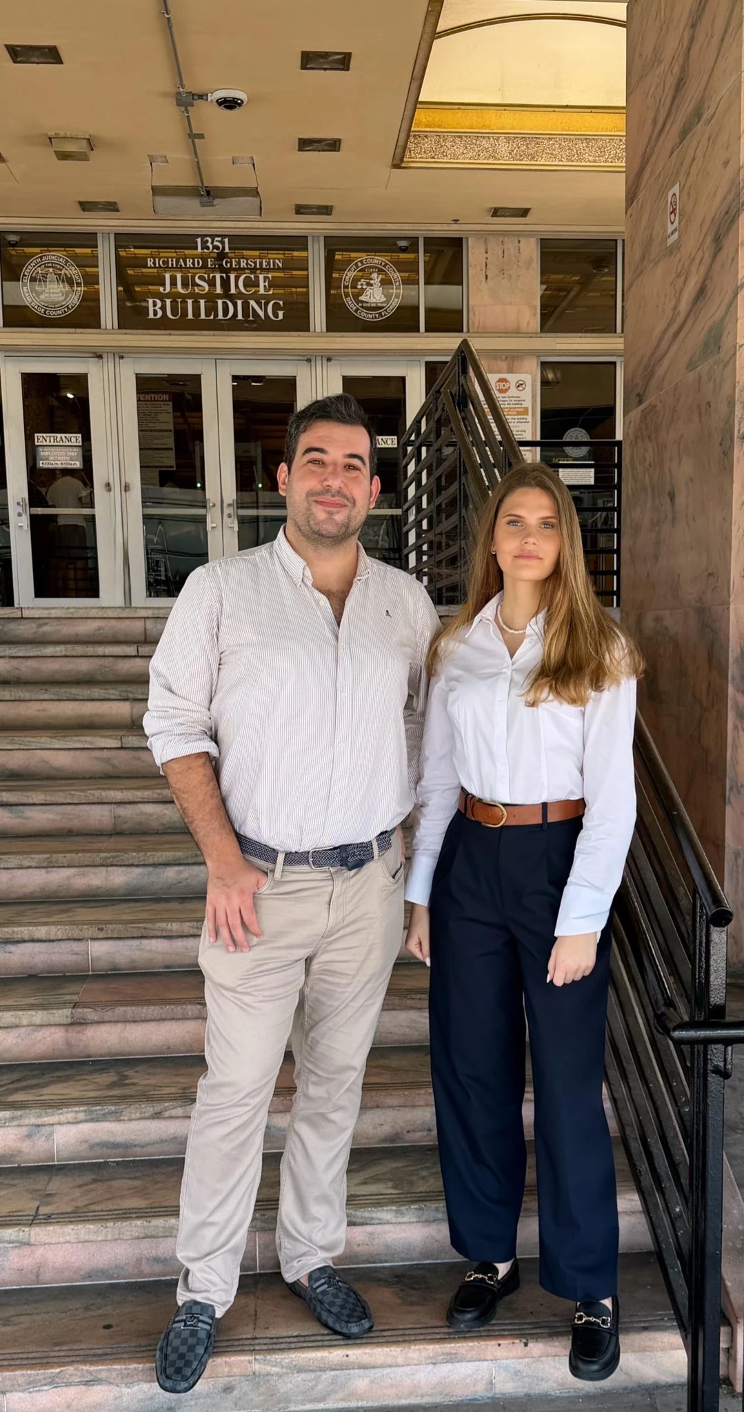 Carlos Cuadrado Gómez-Serranillos y Polina Poloziuk Poloziuk. Archivo de actividad profesional en Estados Unidos.